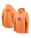 NIKE MEN'S NIKE ORANGE TAMPA BAY BUCCANEERS THROWBACK CLUB PULLOVER HOODIE