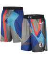 Nike Brooklyn Nets 2023/24 City Edition  Men's Dri-fit Nba Swingman Shorts In Black