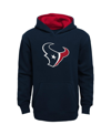 Outerstuff Little Boys And Girls Navy Houston Texans Prime Pullover Hoodie In Navy