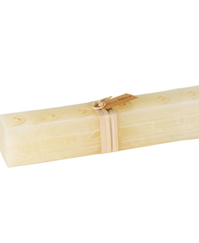 Vance Kitira 22.75" Layered Brick Candle In Coconut Ice