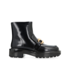 Bottega Veneta Embellished Glossed-leather Ankle Boots
