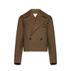 BOTTEGA VENETA BOTTEGA VENETA WOOL CROPPED JACKET