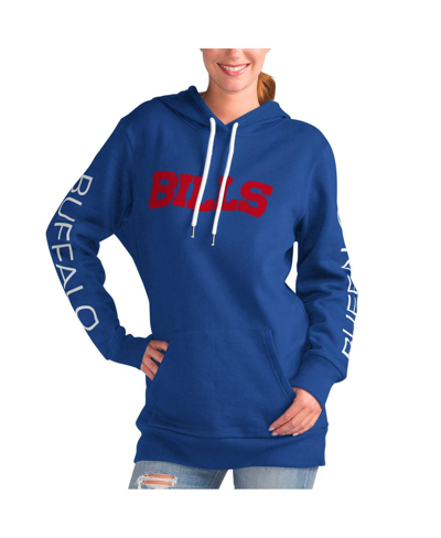G-iii 4her By Carl Banks Women's  Royal Buffalo Bills Extra Inning Pullover Hoodie