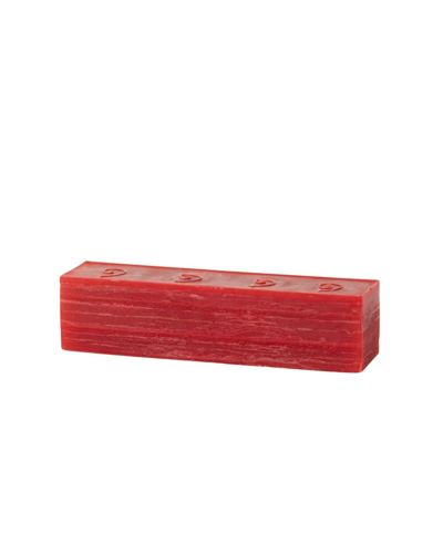 Vance Kitira 12.25" Layered Brick Candle In Cranberry