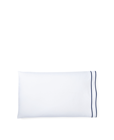 RALPH LAUREN SPENCER 300 THREAD COUNT SATEEN BORDER PILLOWCASE PAIR, STANDARD