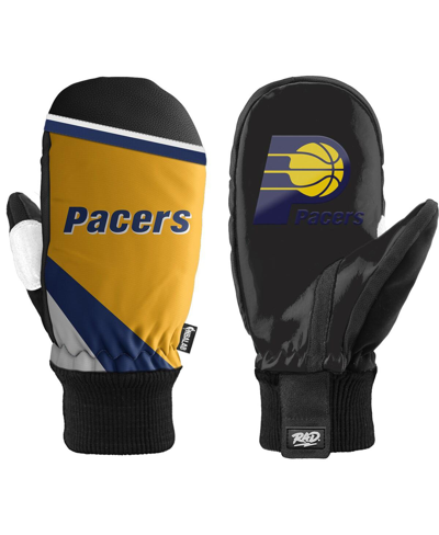 Rad Gloves Men's Indiana Pacers Classic Snow Mittens In Black