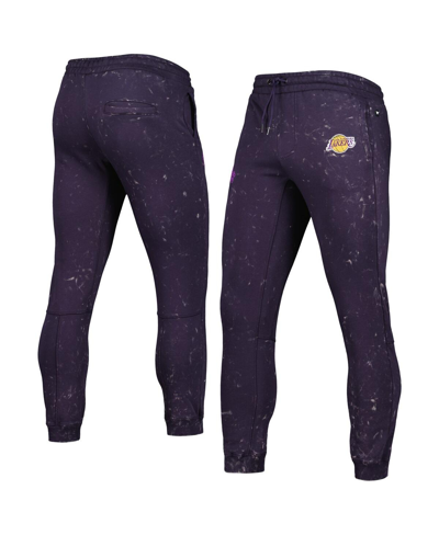 THE WILD COLLECTIVE MEN'S AND WOMEN'S THE WILD COLLECTIVE PURPLE LOS ANGELES LAKERS ACID TONAL JOGGER PANTS