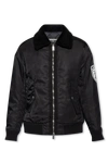 DSQUARED2 DSQUARED2 BLACK INSULATED BOMBER JACKET