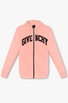 GIVENCHY GIVENCHY PINK HOODIE WITH LOGO