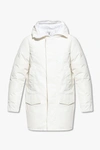 CANADA GOOSE CANADA GOOSE WHITE ‘LANGFORD’ DOWN JACKET
