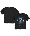 NIKE TODDLER BOYS AND GIRLS NIKE BLACK DETROIT LIONS 2023 NFC NORTH DIVISION CHAMPIONS LOCKER ROOM TROPHY