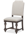 MACY'S MANDEVILLE UPHOLSTERED SIDE CHAIR