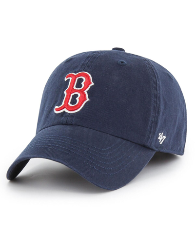 47 Brand Men's ' Navy Boston Red Sox Franchise Logo Fitted Hat