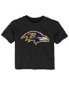 OUTERSTUFF INFANT BOYS AND GIRLS BLACK BALTIMORE RAVENS PRIMARY LOGO T-SHIRT