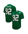 MITCHELL & NESS MEN'S MITCHELL & NESS REGGIE WHITE KELLY GREEN PHILADELPHIA EAGLES RETIRED PLAYER NAME NUMBER MESH T