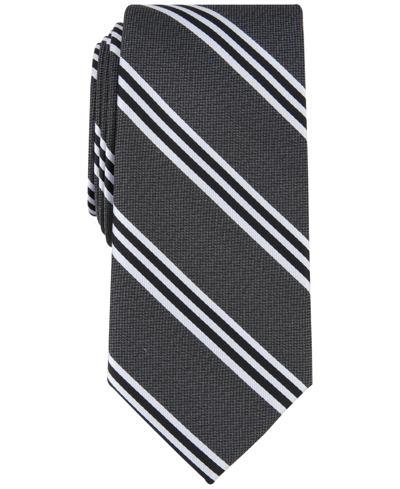 Nautica Men's Bilge Striped Tie In Black