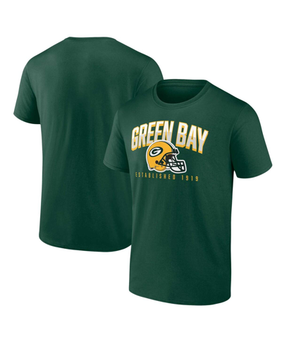 Fanatics Men's  Green Green Bay Packers T-shirt