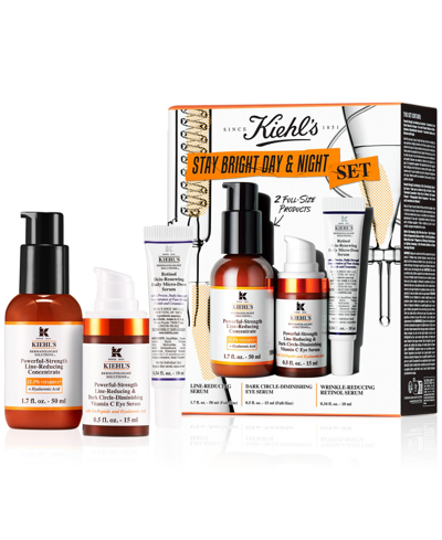 Kiehl's Since 1851 3-pc. Stay Bright Day & Night Skincare Set In No Color
