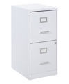 OSP HOME FURNISHINGS OFFICE STAR 23.5" 2 DRAWER LOCKING METAL FILE CABINET