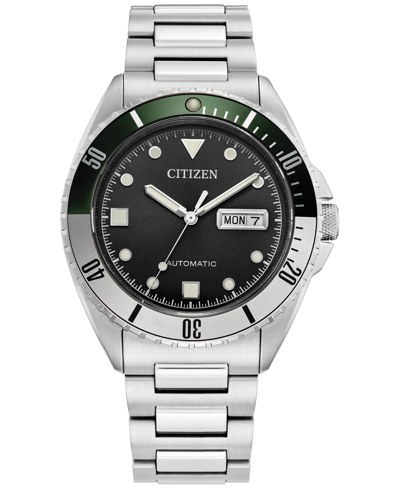 Citizen Men's Automatic Sport Luxury Stainless Steel Bracelet Watch 42mm In Silver-tone