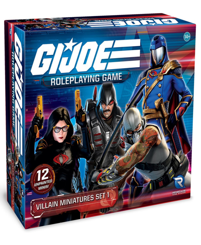 G.i. Joe Kids' Roleplaying Game Villain Miniatures Set 1 In Multi