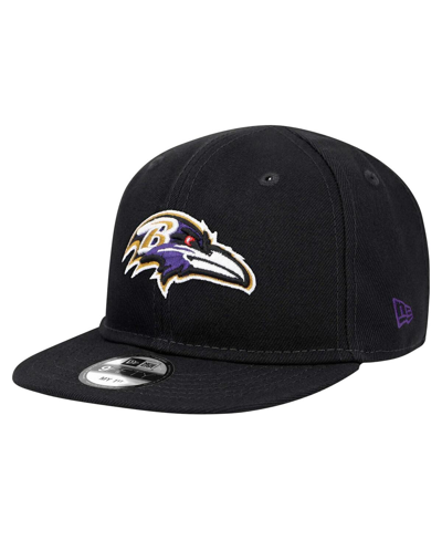 New Era Babies' Infant Boys And Girls  Black Baltimore Ravens My 1st 9fifty Adjustable Hat