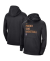 NIKE MEN'S AND WOMEN'S NIKE BLACK PHOENIX SUNS 2023/24 PERFORMANCE SPOTLIGHT ON-COURT PRACTICE PULLOVER H