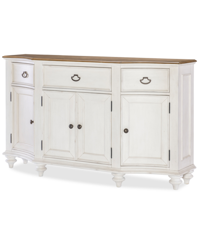 Macy's Mandeville Credenza In White