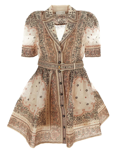 Zimmermann Casual Dress In Multicolor