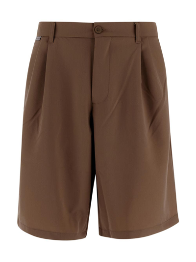 Family First Shorts In Brown