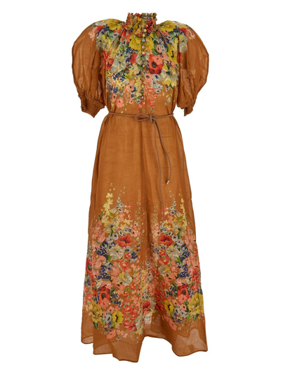 Zimmermann Casual Dress In Multicolor