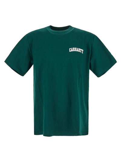 Carhartt Cotton T-shirt In Green
