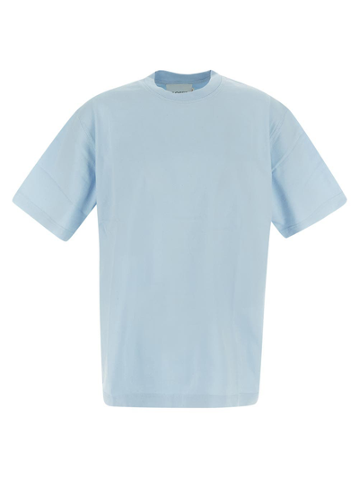 Closed Cotton Logo T-shirt In Blue