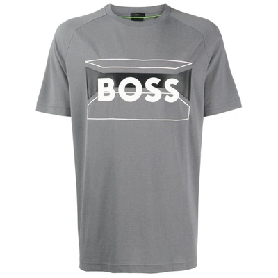 Hugo Boss Boss T-shirts In Grey