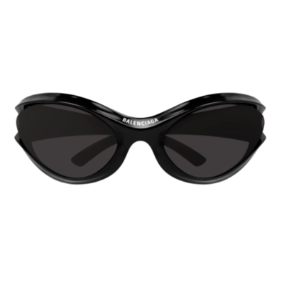 Balenciaga Eyewear Geometric Frame Sunglasses In Black