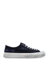 GIVENCHY GIVENCHY NAVY BLUE MONOGRAMMED SNEAKERS