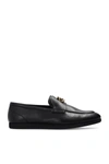 GIVENCHY GIVENCHY BLACK LEATHER LOAFERS