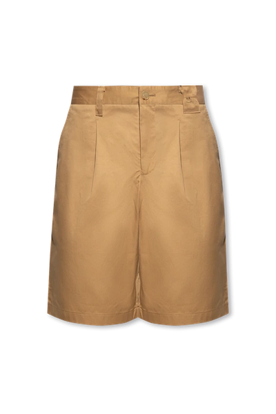 Burberry Brown ‘darwin' Shorts In New
