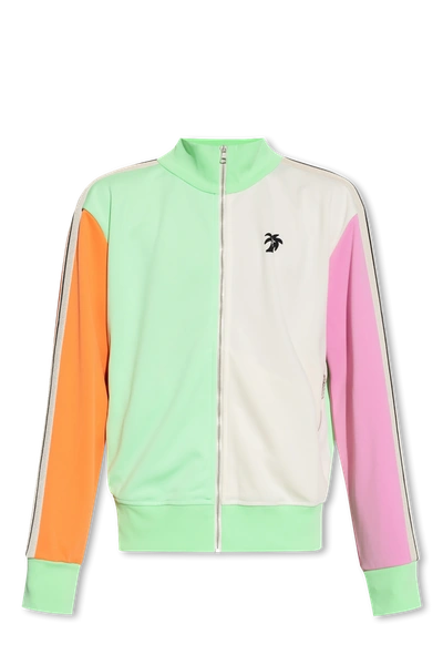 Palm Angels Hunter Colorblock Track Sweatshirt In New
