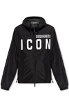 DSQUARED2 DSQUARED2 BLACK JACKET WITH LOGO