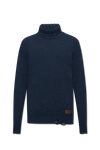 Dsquared2 Navy Blue Sweater With Double Collar In New