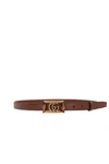 GUCCI GUCCI DOUBLE G BAMBOO DETAILED BELT