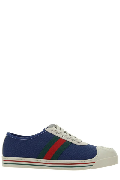 Gucci Kids Round Toe Lace In Multi