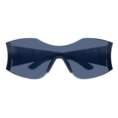 Balenciaga Eyewear Geometric In Blue