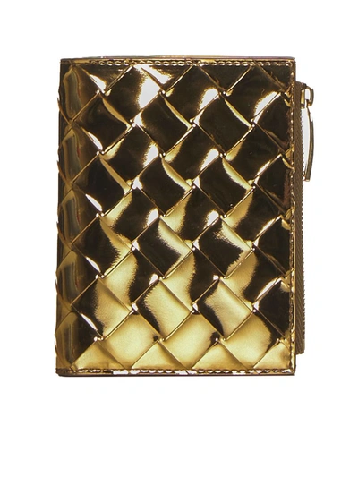 Bottega Veneta Wallets In Gold-m Brass