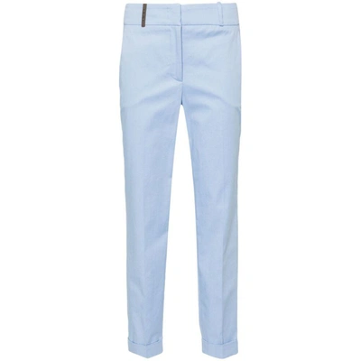 Peserico Pants In Blue