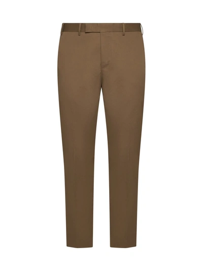 Pt Torino Trousers In Brown