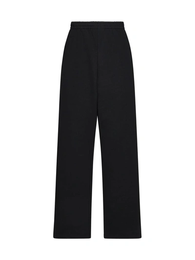 We11 Done Trousers In Black