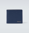 GUCCI LOGO LEATHER BIFOLD WALLET
