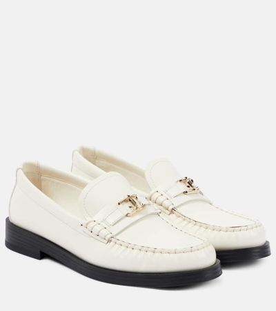Jimmy Choo Loafers In White